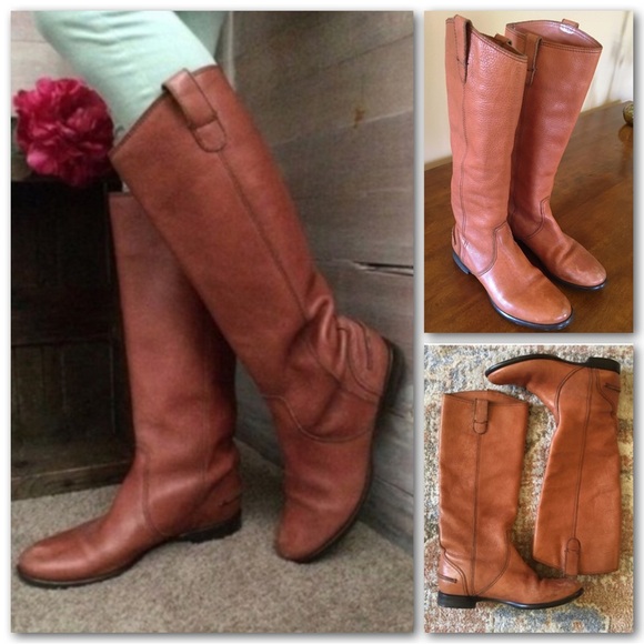 Madewell 1937 / Archive Leather Boot / English Saddle / Retail $298 - Picture 4 of 9
